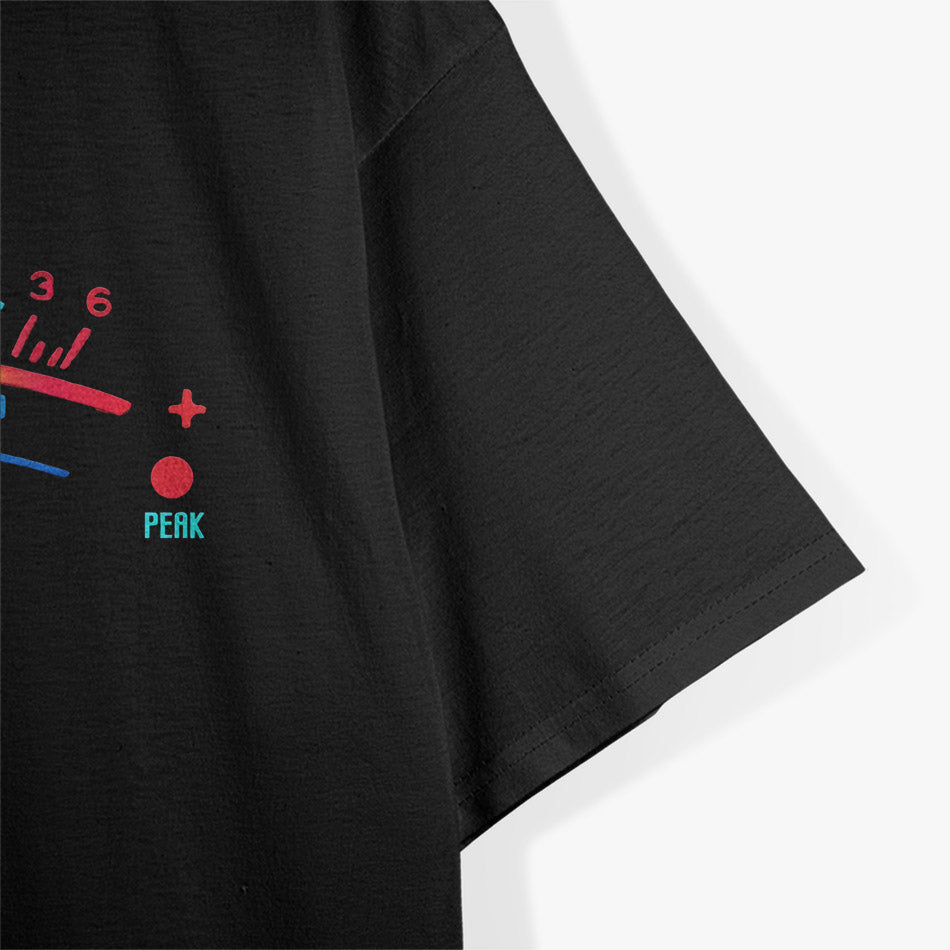 Volume VU Meter Vintage Audio Engineer Recording T-Shirt