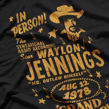 Vintage Country Music – Retro 70s Graphic T-Shirt