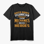 Auto Body Technician: Skilled Mechanic & Car Repair T-Shirt