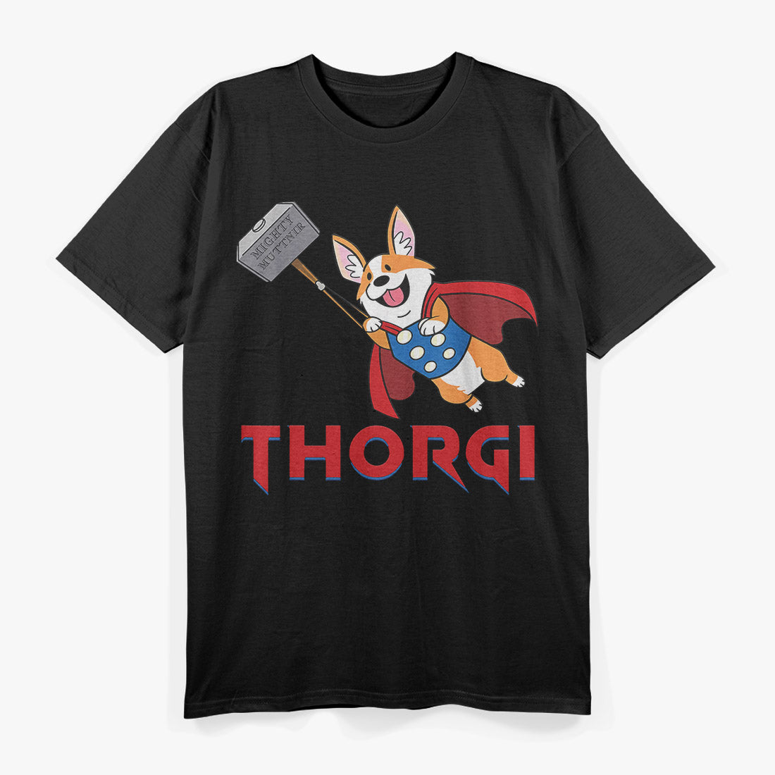 Thorgi Corgi Norse God Parody T-Shirt