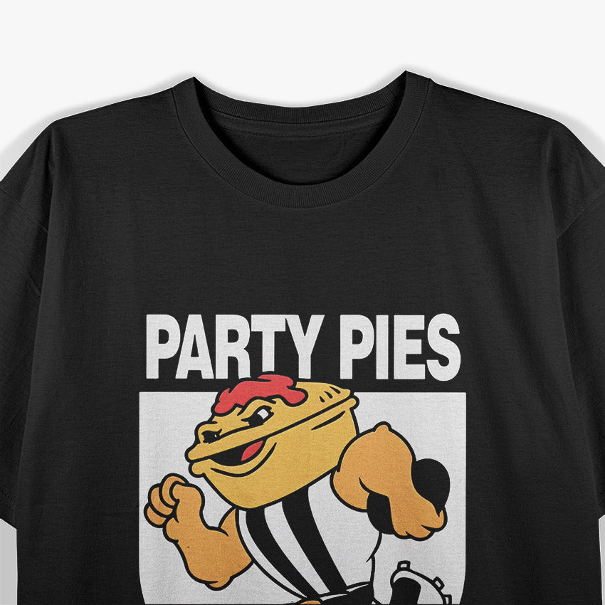 AFL BBQ Collingwood - Game Day Grilling with Pies Pride T-Shirt