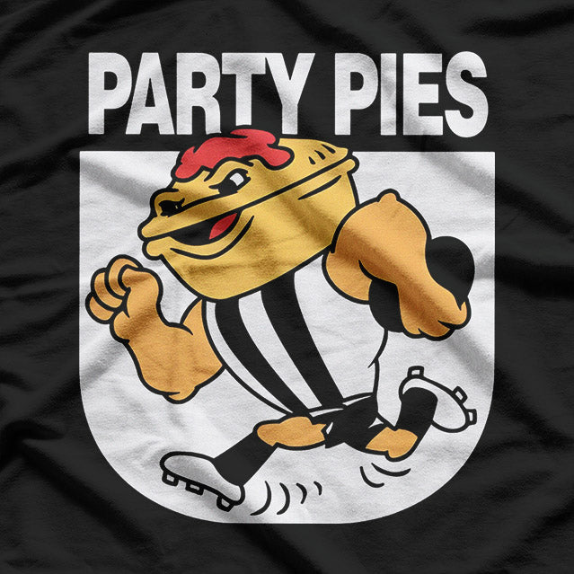 AFL BBQ Collingwood - Game Day Grilling with Pies Pride T-Shirt