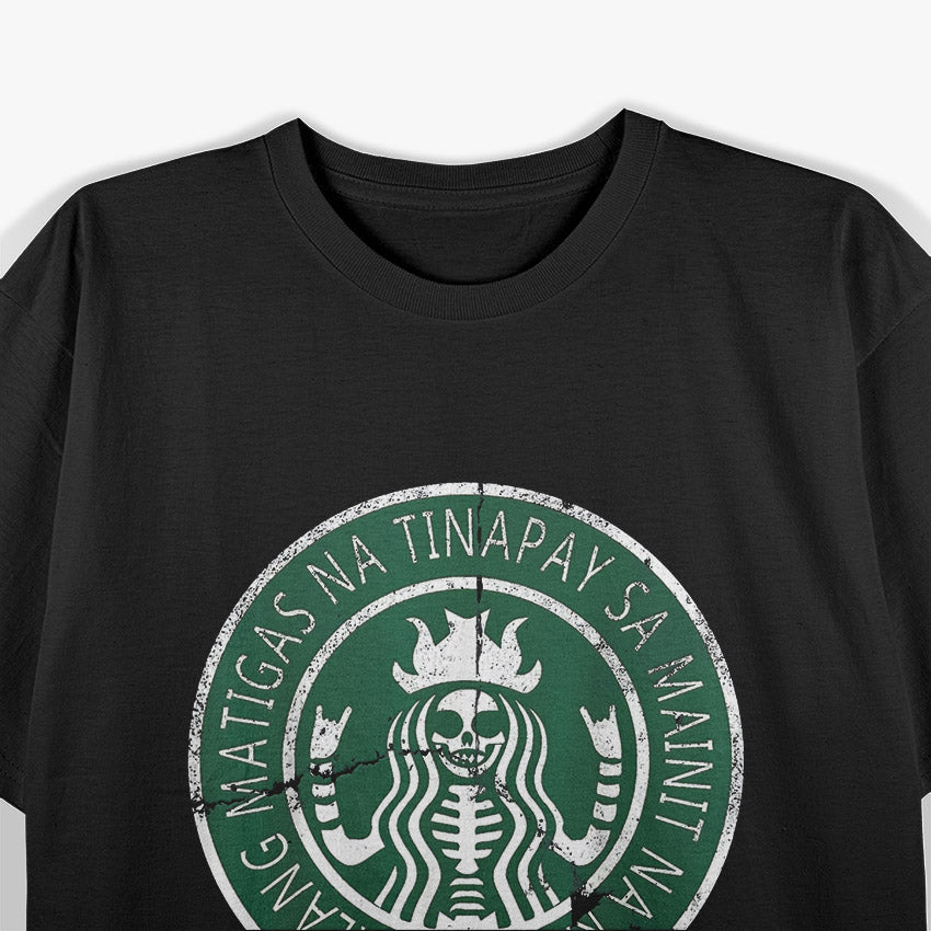 Filipino Coffee Lover Funny Philippines Pride T-Shirt