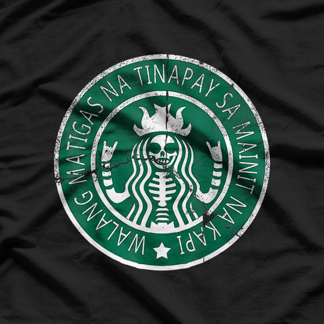 Filipino Coffee Lover Funny Philippines Pride T-Shirt