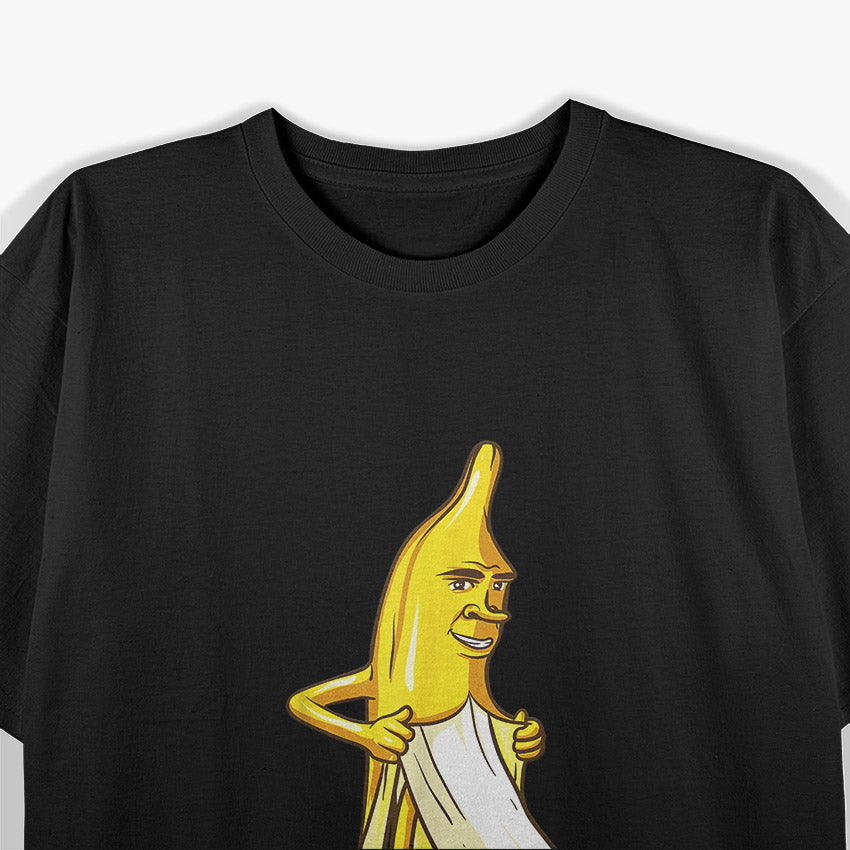 Censored Banana Funny Adult Humor Quirky Design T-Shirt