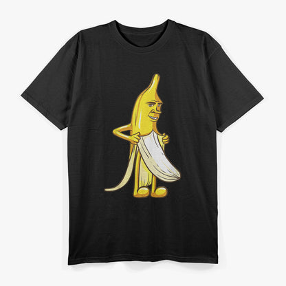 Censored Banana Funny Adult Humor Quirky Design T-Shirt