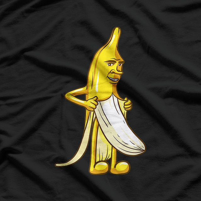 Censored Banana Funny Adult Humor Quirky Design T-Shirt