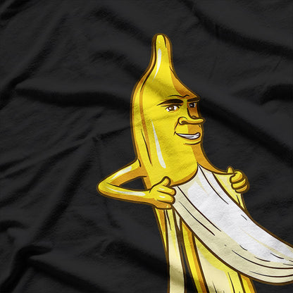 Censored Banana Funny Adult Humor Quirky Design T-Shirt