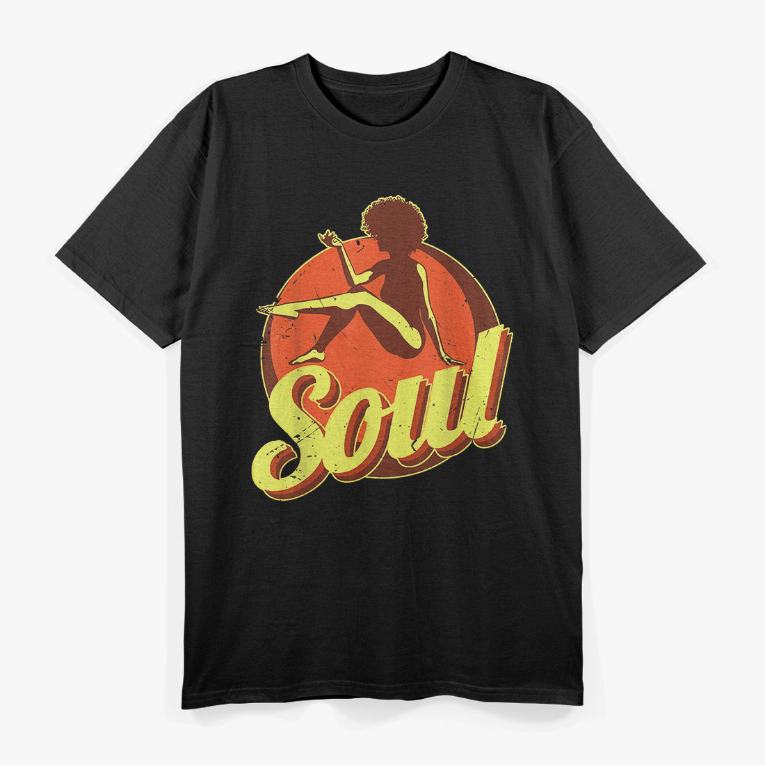 Vintage 70s Soul Music Lover Retro Costume T-Shirt