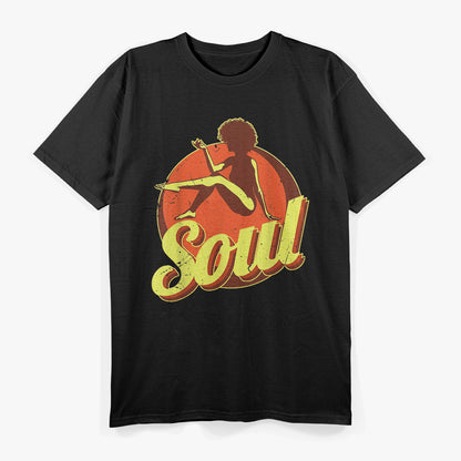 Vintage 70s Soul Music Lover Retro Costume T-Shirt