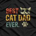 Vintage Best Cat Dad T-Shirt
