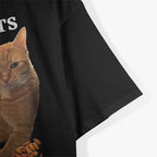 Funny Cat - Deez Nuts Joke T-Shirt