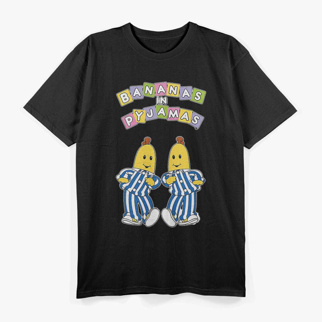 Bananas In Pajamas Fun Whimsical Vibes Design T-Shirt