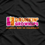 Funny Drinking Gift Champagne Lover Humor Party T-Shirt