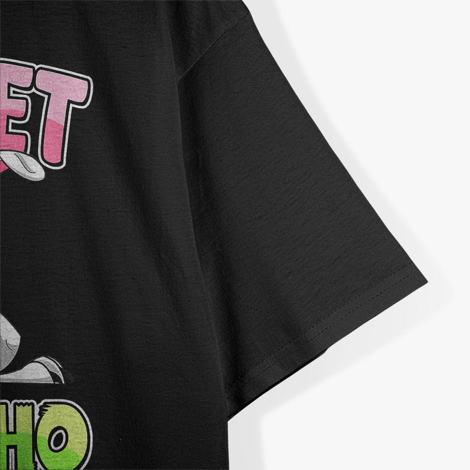 Sweet But Psycho Creepy Gothic Bunny Funny Humor T-Shirt