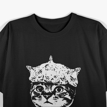 Funny Cat - Conspiracy Theorist T-Shirt