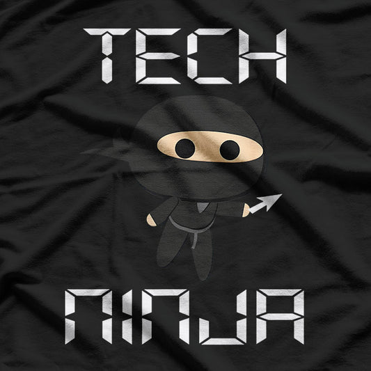 Tech Ninja - Master of Gadgets and Humor T-Shirt