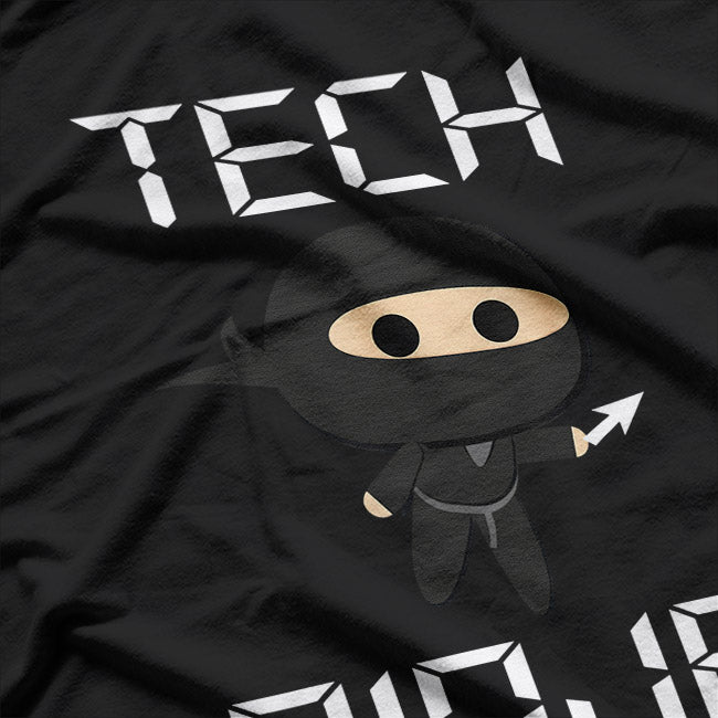Tech Ninja - Master of Gadgets and Humor T-Shirt