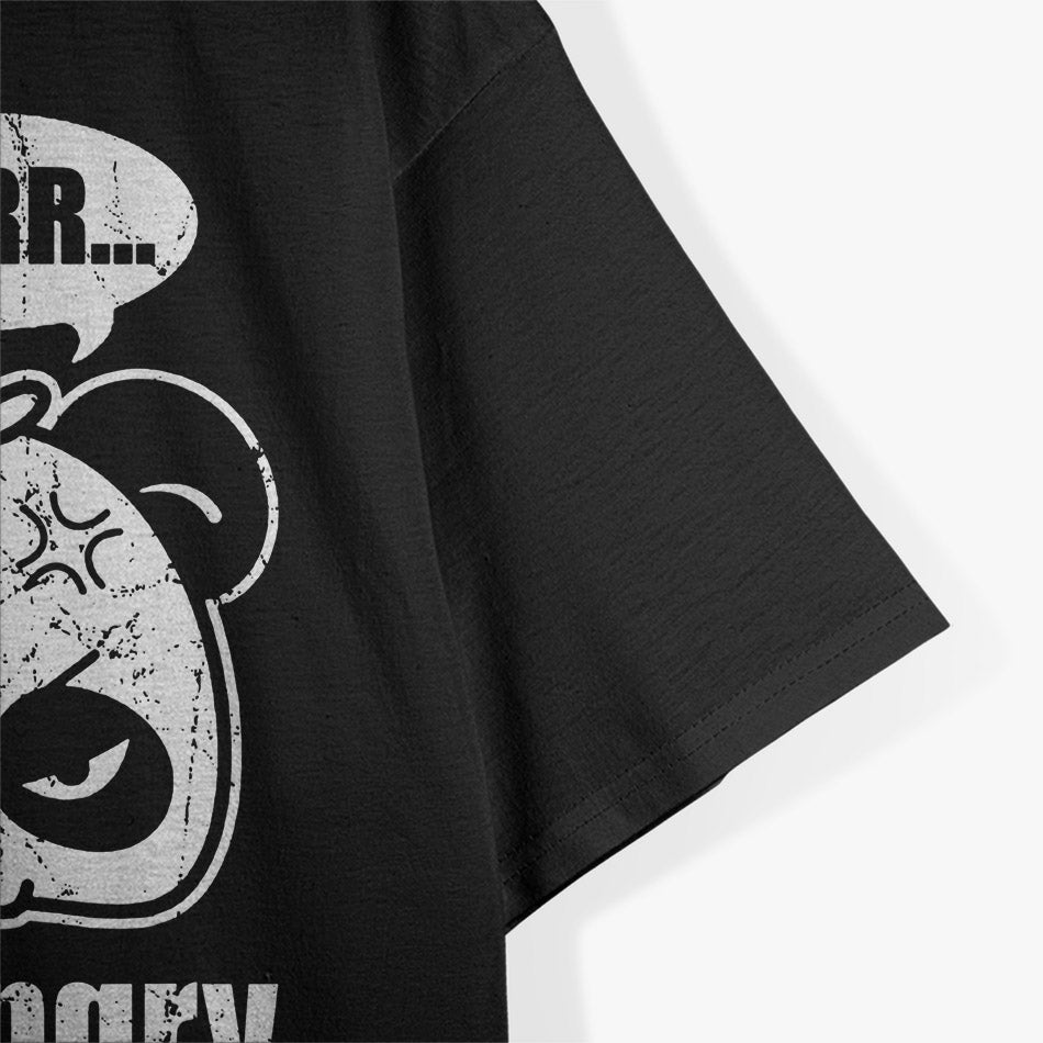 Grumpy Panda Growling Fun Humor For Animal Lovers T-Shirt