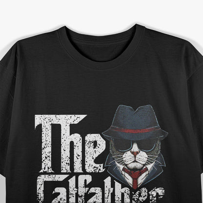 The Catfather Perfect Birthday Gift For Pet Lovers T-Shirt