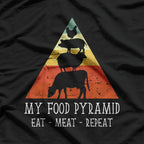 Vintage My Food Pyramid T-Shirt