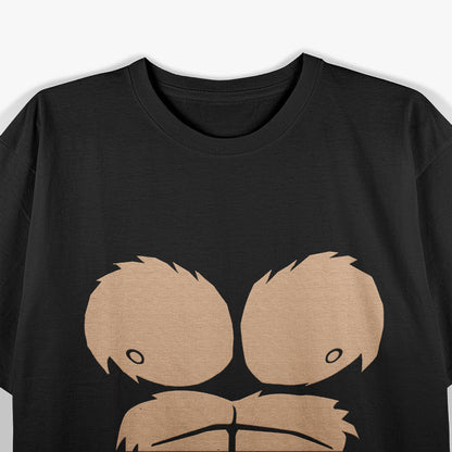 Funny Gorilla Chest Costume Perfect Monkey Lover Humor T-Shirt