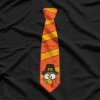 Funny Thanksgiving Turkey Tie Perfect Family Dinner Design T-Shirt