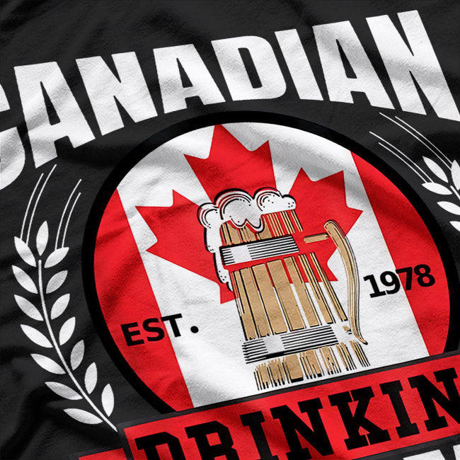 Canadian Drinking Team - Eh, Let’s Have a Drink! T-Shirt