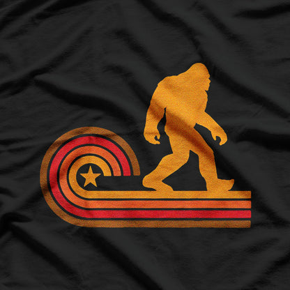 1970s Retro Style Bigfoot T-Shirt