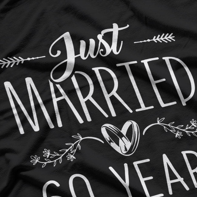 Celebrating 60 Years of Love Funny Anniversary Couple T-Shirt