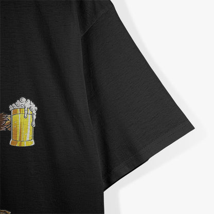 Bigfoot Lederhosen Oktoberfest Beer Fun Celebration T-Shirt