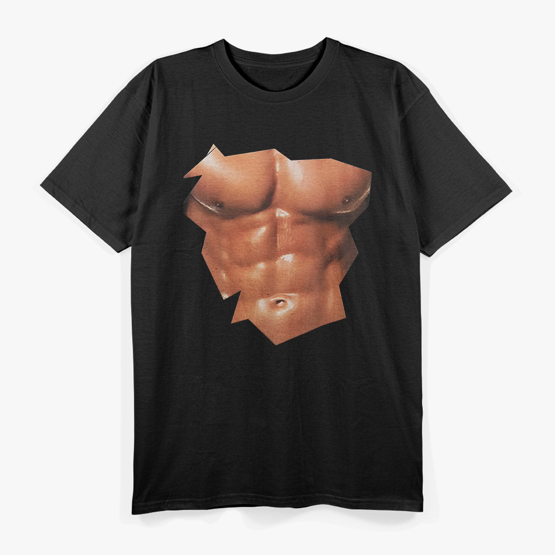 Classic Six-Pack Abs Humor Perfect Fitness Joke Design T-Shirt