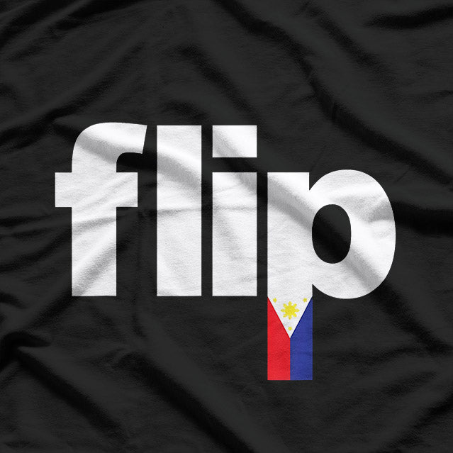 Proud Pinoy Filipino Flag Culture and Pride Statement T-Shirt