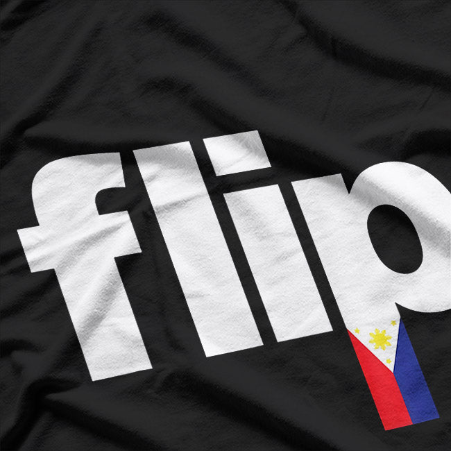 Proud Pinoy Filipino Flag Culture and Pride Statement T-Shirt