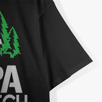 Papa Squatch Bigfoot Lover Gifts For Fun Dads T-Shirt