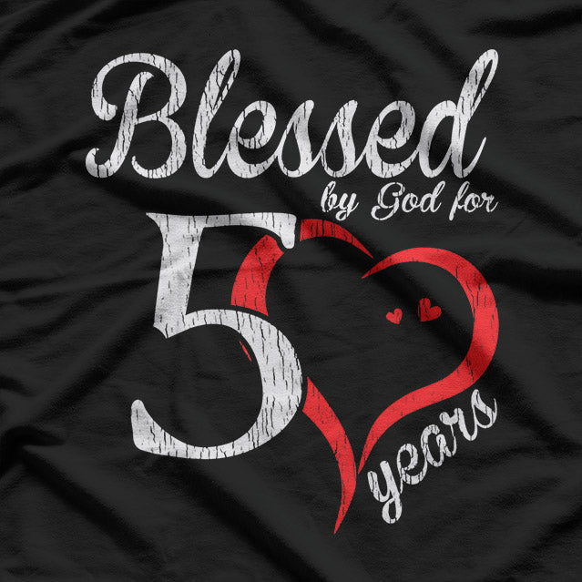 50th Birthday Blessed T-Shirt