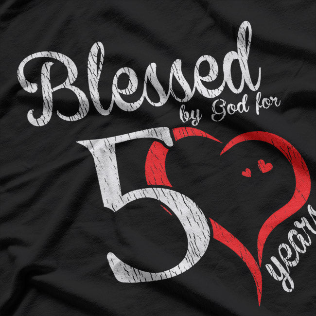 50th Birthday Blessed T-Shirt