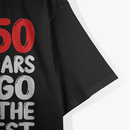 50th Birthday Gag Dress 50 Years Ago I Was The Fastest Funny T-Shirt