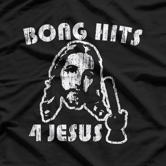 Bong Hits 4 Jesus - Humorous Parody T-Shirt