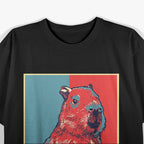 Capybara Supremacy Fun Rodent Lover Humor Design T-Shirt
