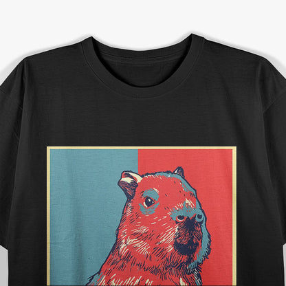 Capybara Supremacy Fun Rodent Lover Humor Design T-Shirt
