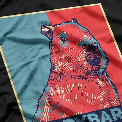 Capybara Supremacy Fun Rodent Lover Humor Design T-Shirt