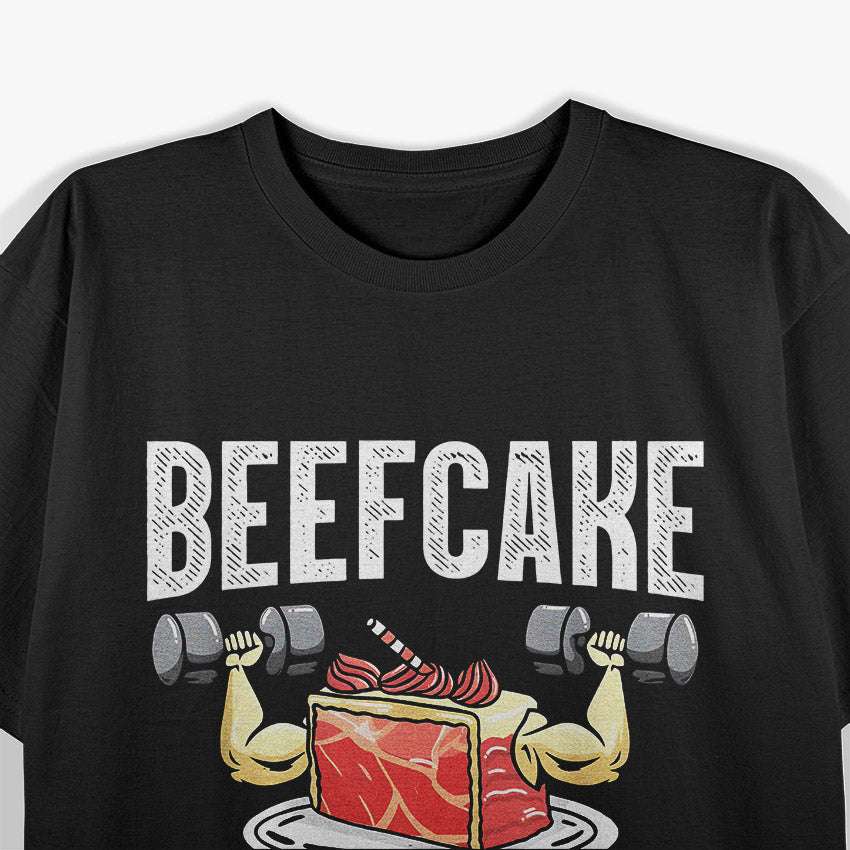 Funny Beefcake - Flexing with Humor T-Shirt