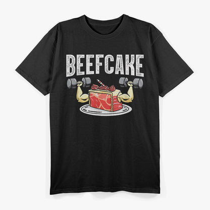 Funny Beefcake - Flexing with Humor T-Shirt