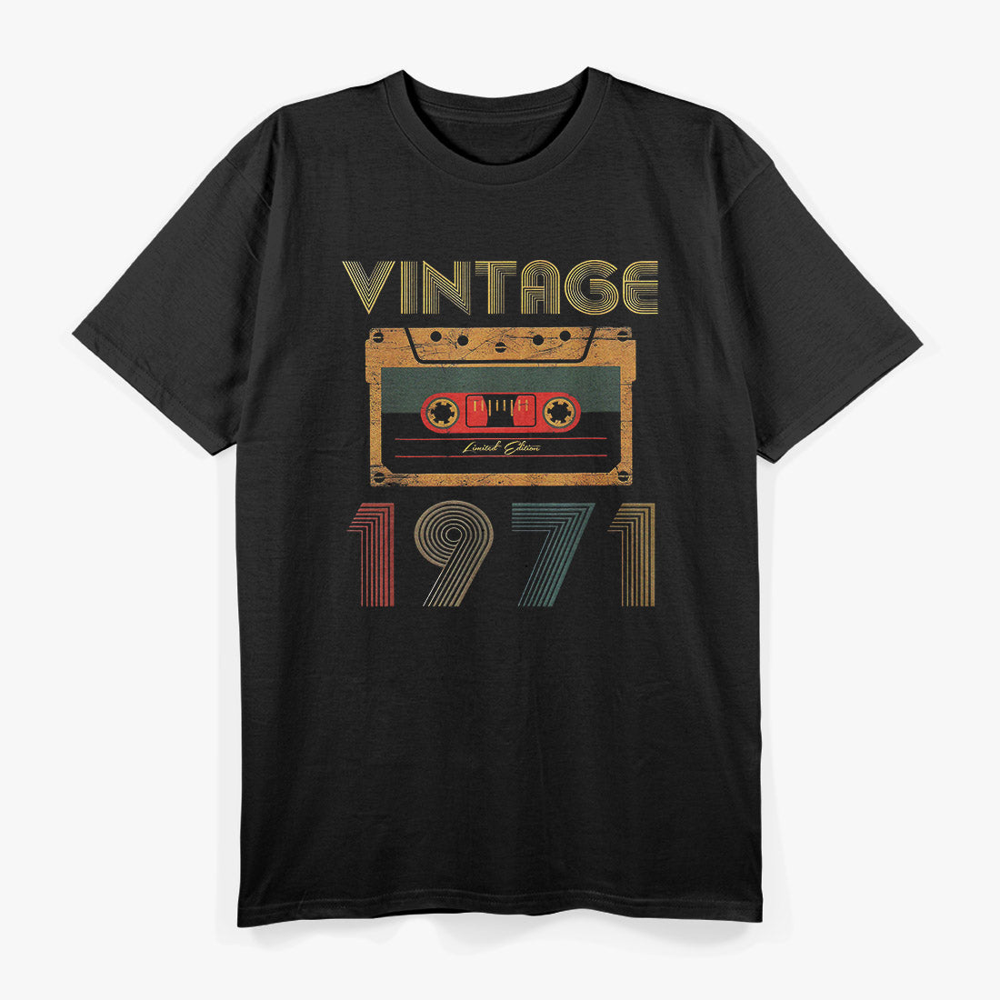 51 Years Old Vintage 1971 Made T-Shirt