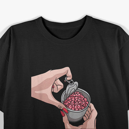 Brain Occult Gothic Mystery Dark Art Lover T-Shirt