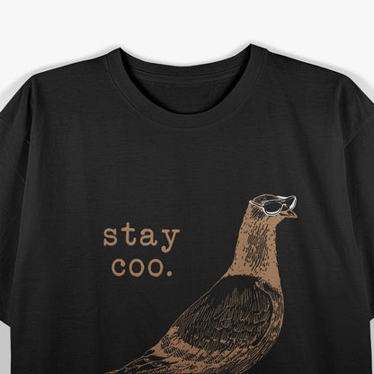 Cool Pigeon Lover Funny Bird Enthusiast Humor T-Shirt