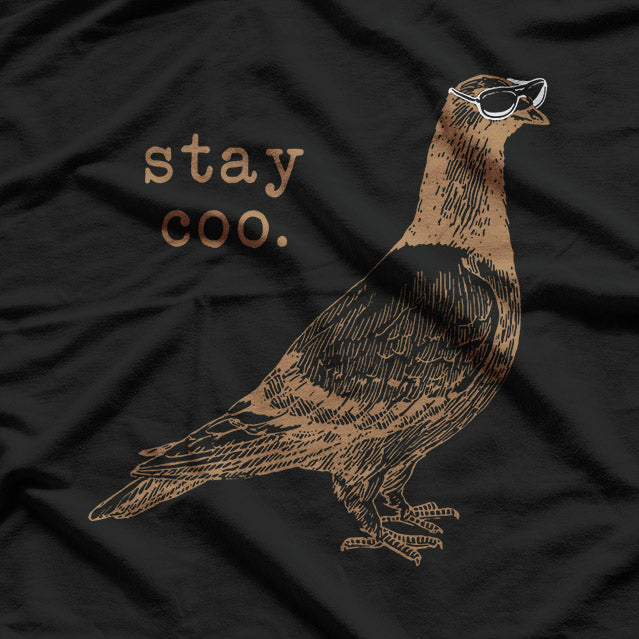 Cool Pigeon Lover Funny Bird Enthusiast Humor T-Shirt