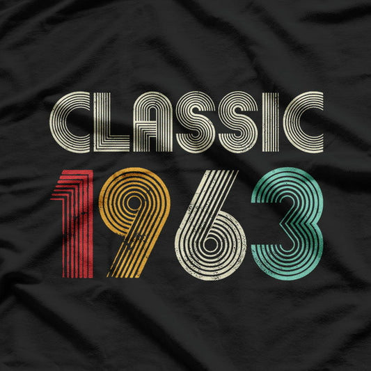 Classic 1963 - A Timeless Birthday Gift for the Vintage Soul T-Shirt