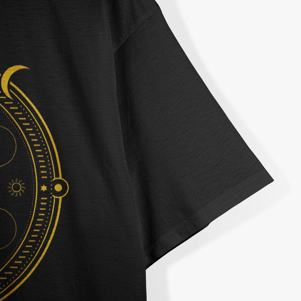 Sacred Geometry and Metatron's Cube Celestial Harmony T-Shirt